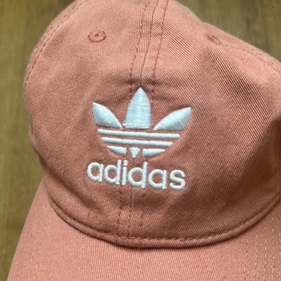Adidas Salmon Pink Baseball Cap - Picture 6 of 7